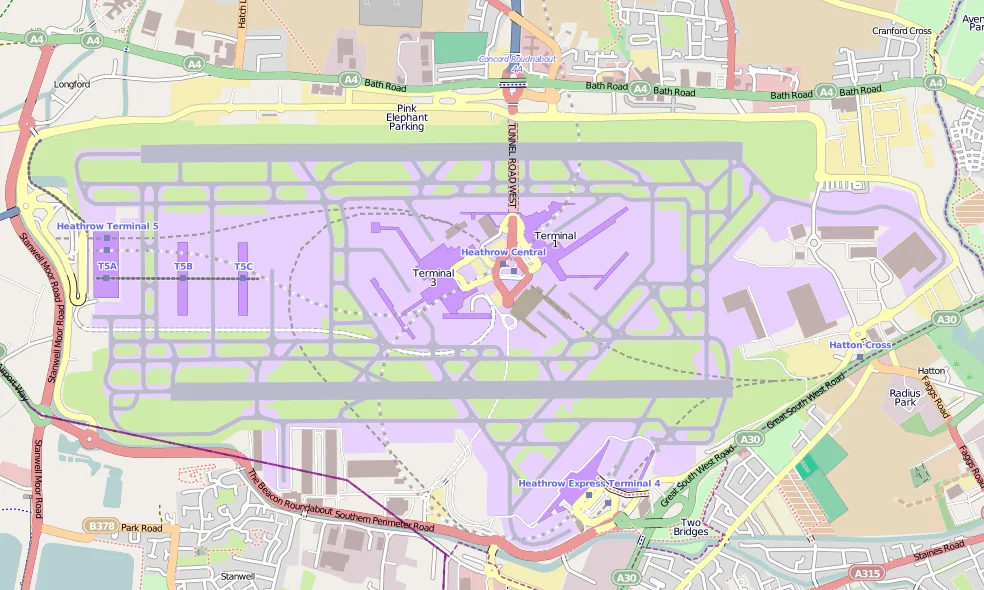 Heathrow Airport Maps For Easy Navigation Pickups